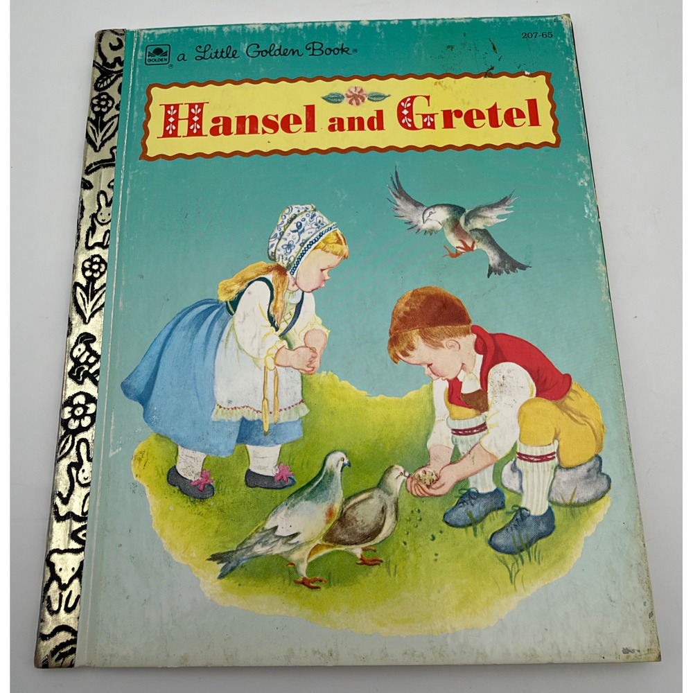 Hansel and Gretel Little Golden Book Eloise Wilkin Brothers Grimm 207-65 Vintage